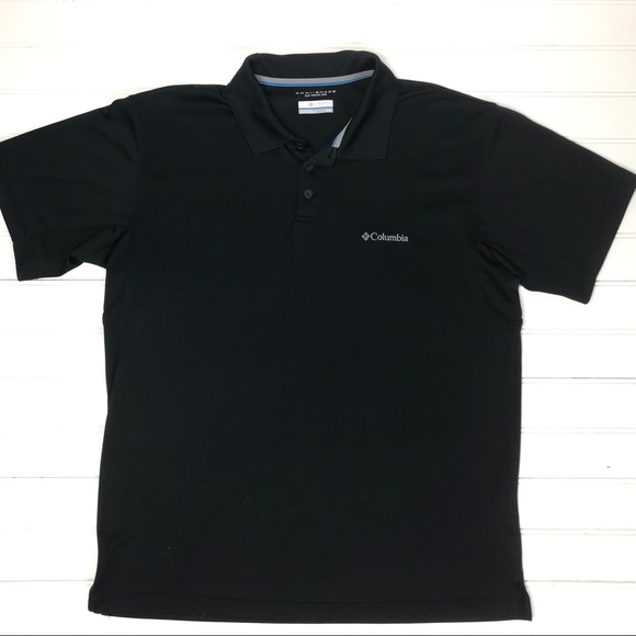 Columbia Other - Columbia Men’s Black Omni-Shade Polo Size Large